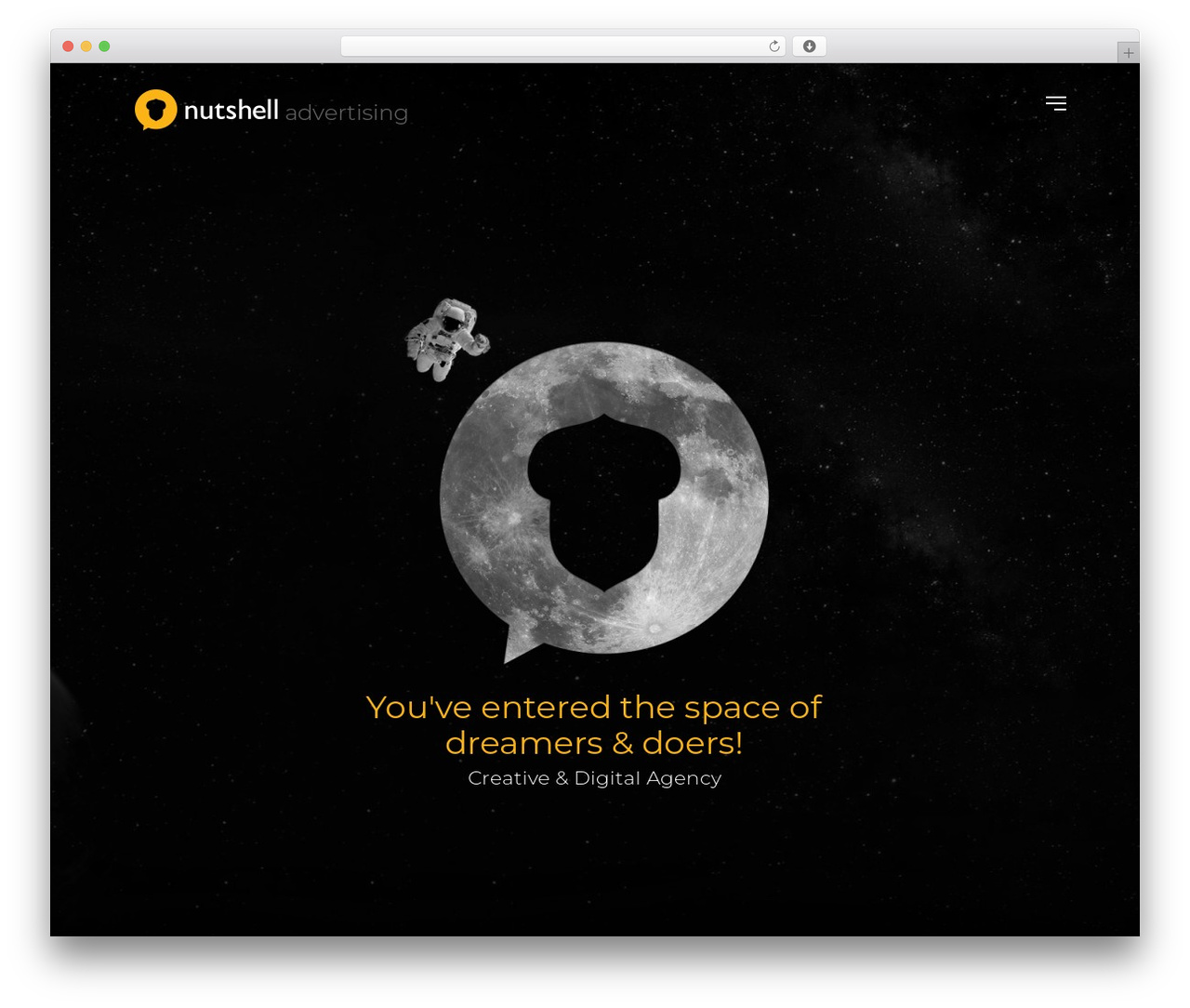 WordPress website theme Nutshell Space - nutshelladvertising.com WordPress website theme Nutshell Space - nutshelladvertising.com