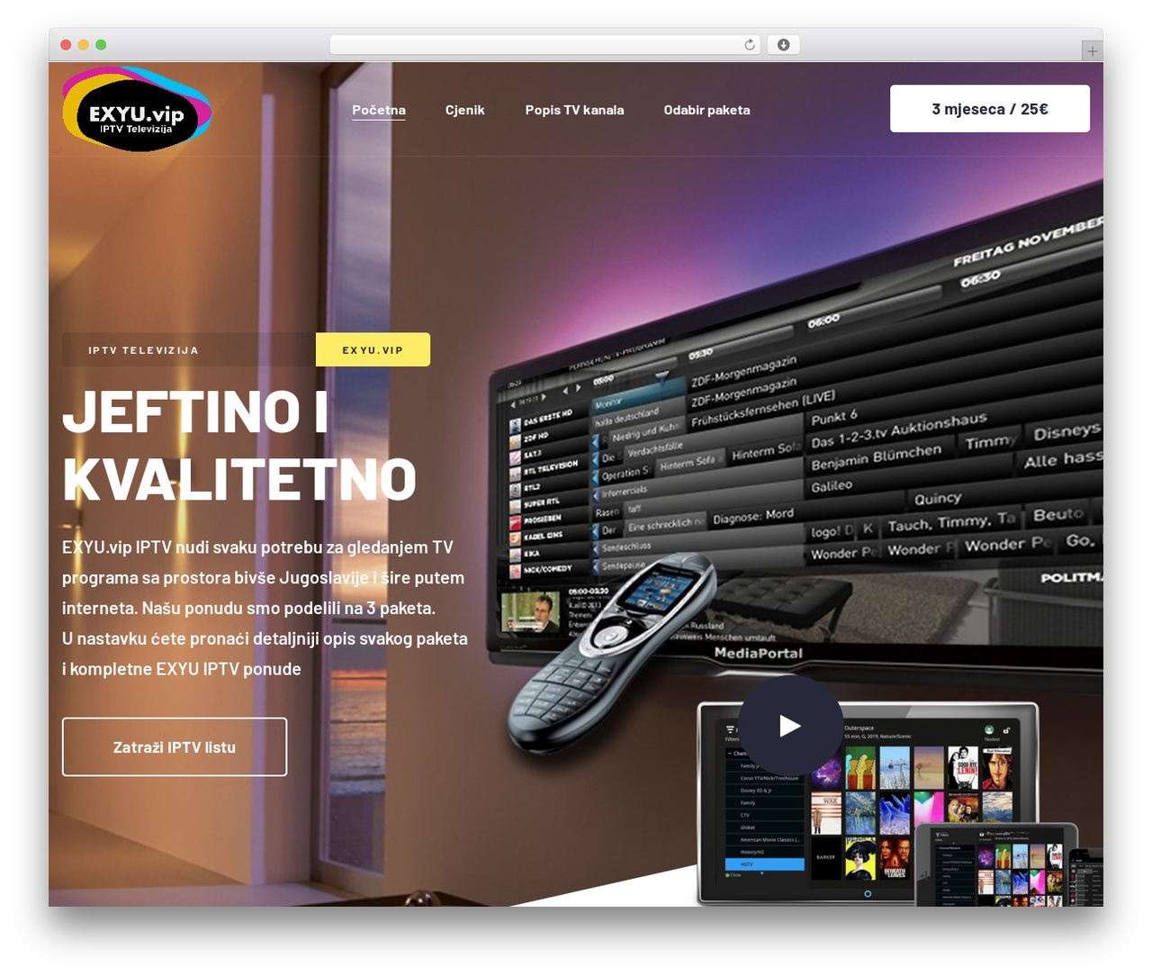 Zimed theme WordPress - exyu.vip