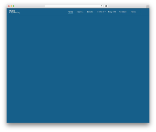 Corpus WordPress theme - www.hydroeng.it