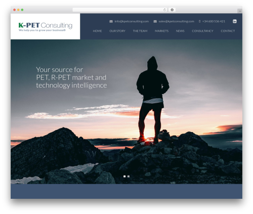 DB Framework premium WordPress theme - kpetconsulting.com