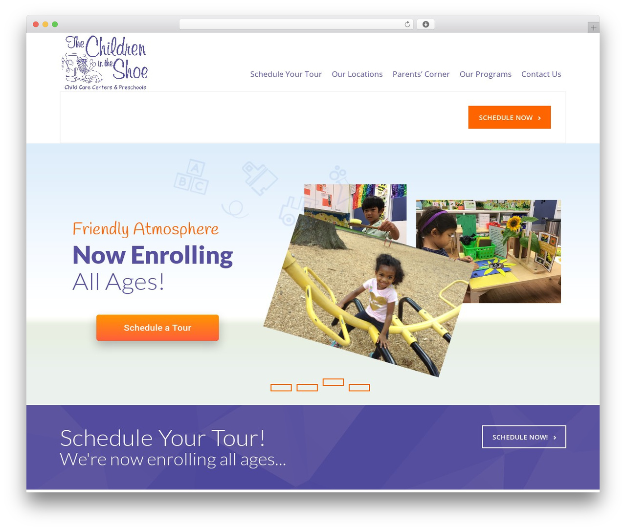 Fable WordPress theme - thechildrenintheshoe.com