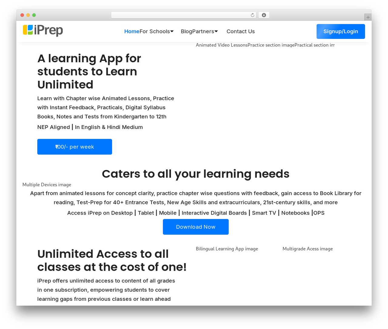 iPrep WordPress theme design - iprep.in