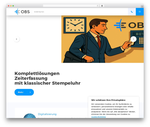 MyTheme theme WordPress - obs.gmbh