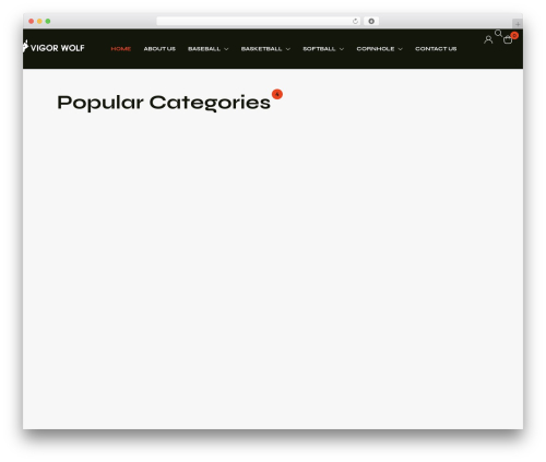 Natsy WP theme - vigorwolf.com