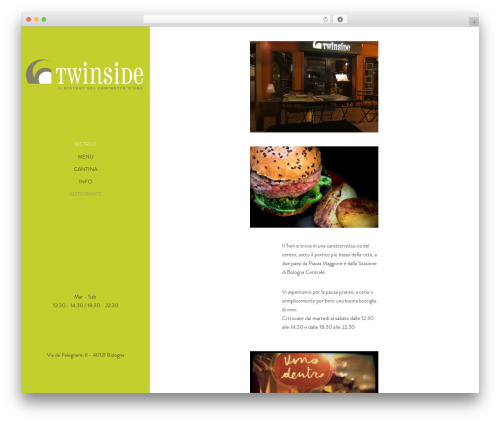 Twinside WordPress theme - twinside.net