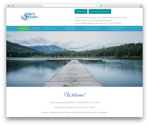 WordPress theme Bubbles / Brooklyn - bridgetoconnection.org