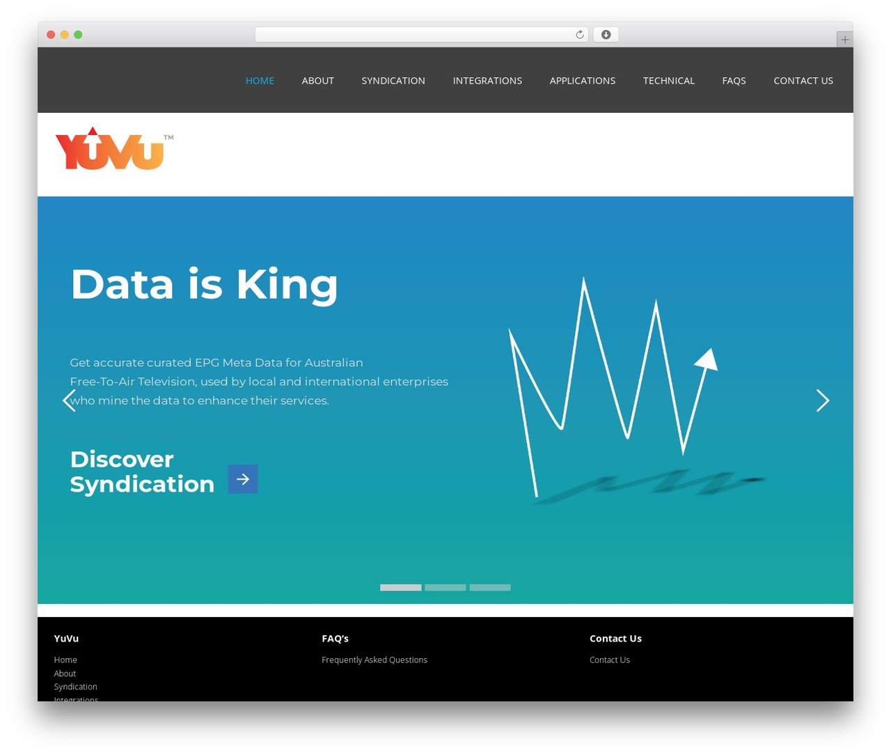 WordPress theme Lambda - yuvu.tv