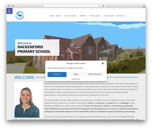 WordPress theme Oxygen Base Theme - rackenford-primary.devon.sch.uk