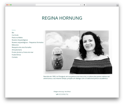 WordPress theme VIRTUEMASTERS - web development - reginahornung.com.br