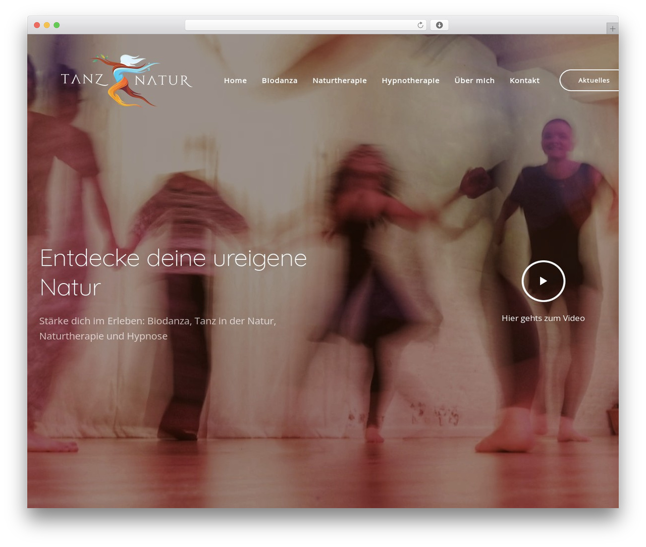 Ave theme WordPress - tanz-natur.com
