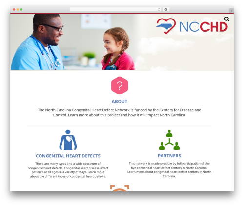 base3 WordPress theme design - ncchd.net