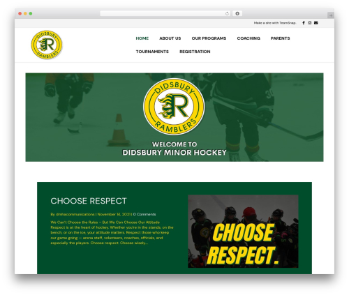 Tswp WordPress plugin - didsburyminorhockey.com