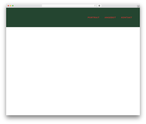 Bodega theme WordPress - elviration.ch