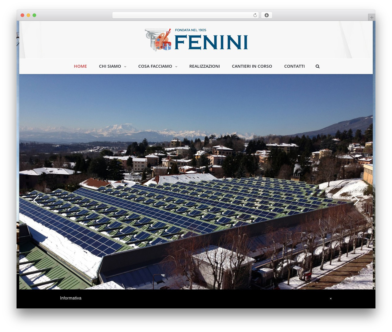 Creativo Theme theme WordPress - fenini.net