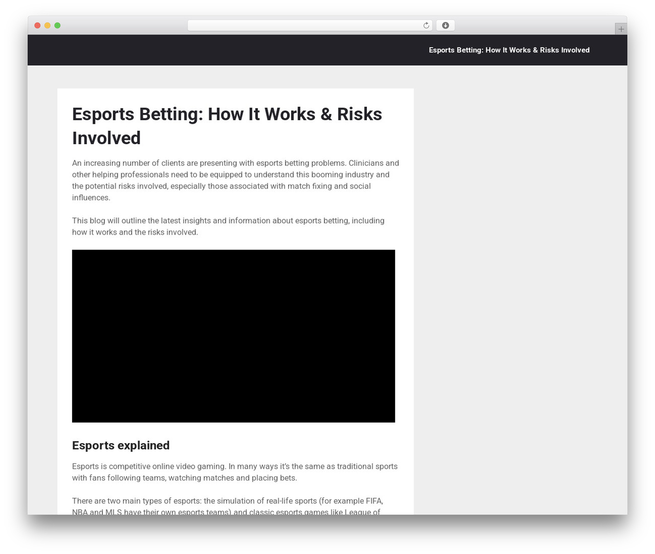 Esport X Gaming theme WordPress free - in2-travel.com