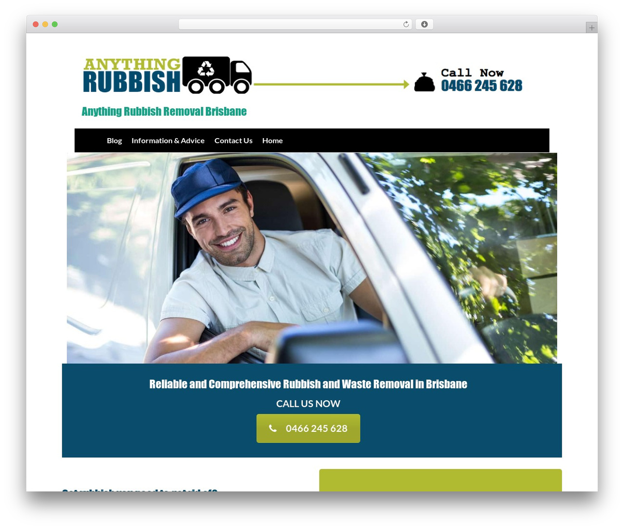 Flat Bootstrap best WordPress theme - anythingrubbish.com