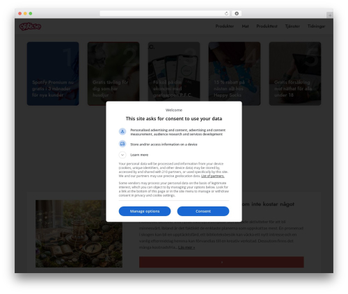 gratis WordPress theme design - gratis.se
