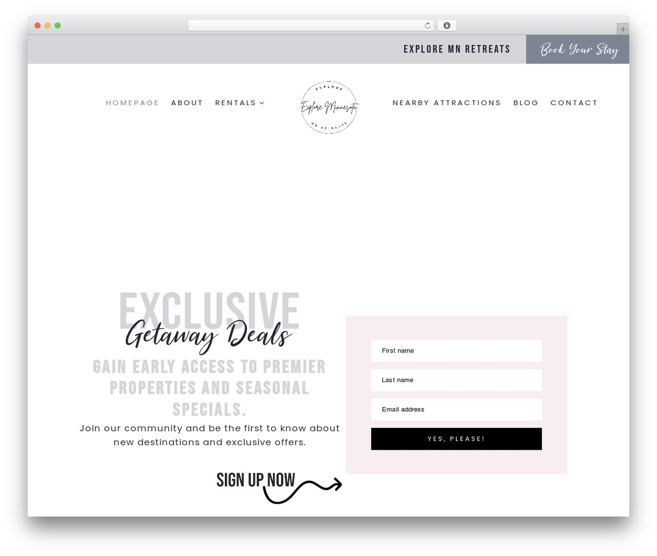 Hello Boho WordPress theme - exploremnretreats.com Hello Boho WordPress theme - exploremnretreats.com