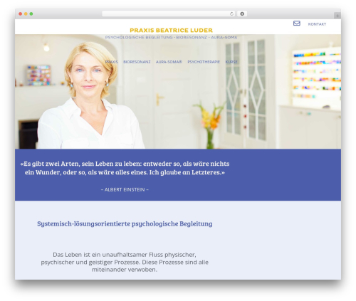 Hello Elementor free WordPress theme - praxisbeatriceluder.ch