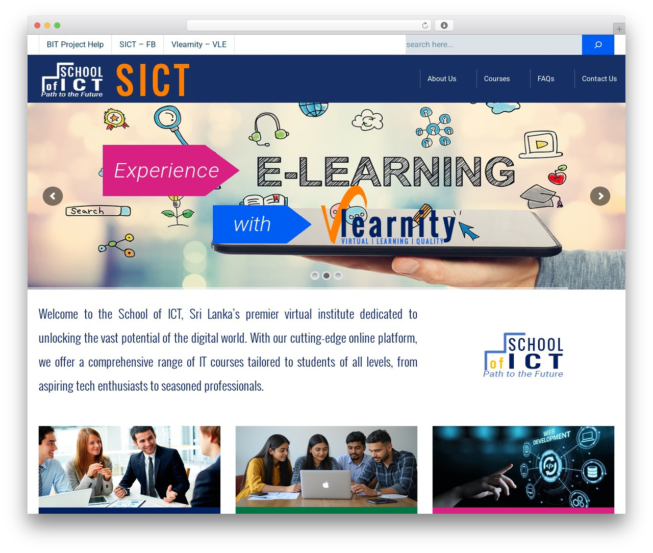 SICT WordPress theme - sict.lk SICT WordPress theme - sict.lk