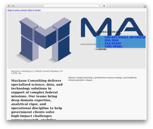 Theme WordPress Bricks - macksonconsulting.com
