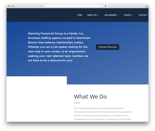 Theme WordPress Divi - manningpg.com