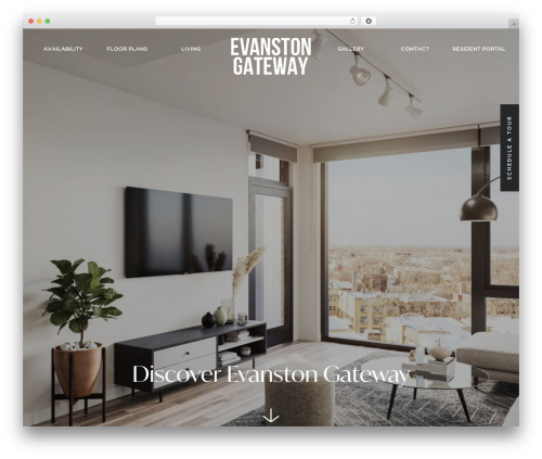 Trailhead WordPress theme - evanstongateway.com