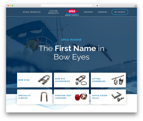 WordPress theme Ferguson Framework - Blocks Edition - epcomarineproducts.com