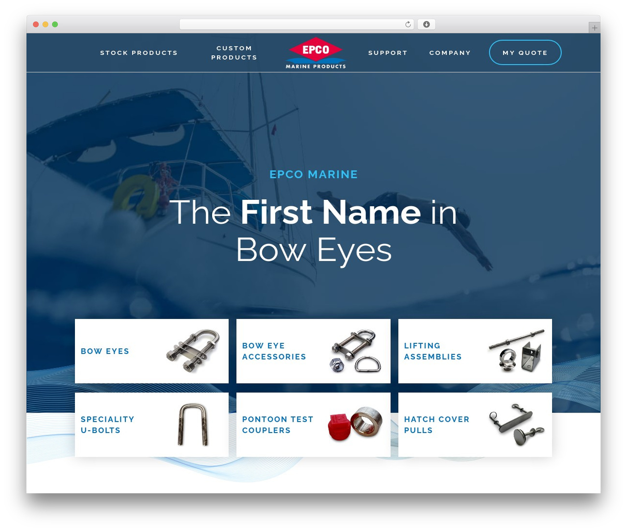 WordPress theme Ferguson Framework - Blocks Edition - epcomarineproducts.com