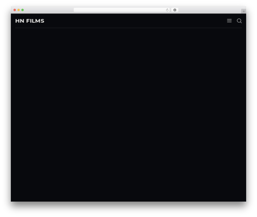 WordPress theme Frame - hibanoorfilms.com