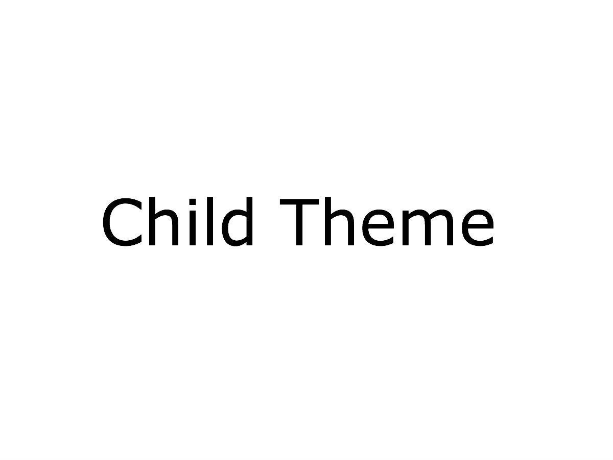 WordPress theme Ranbron Child