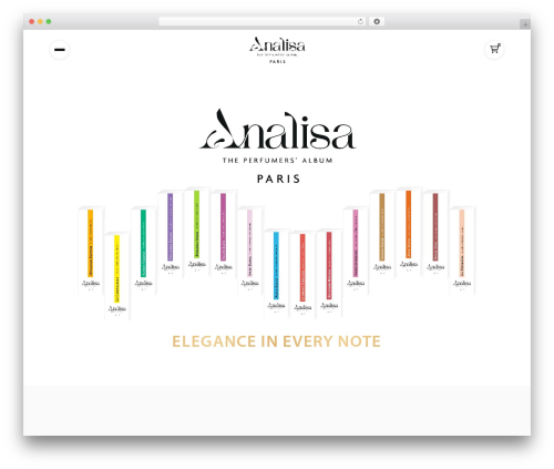 WordPress theme Scentec - analisaparfums.com