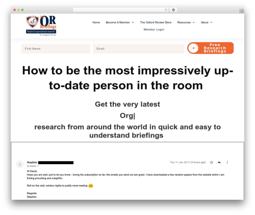Thrive headline optimizer WordPress plugin - oxford-review.com