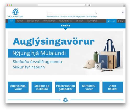 WR Nitro theme WordPress - mulalundur.is