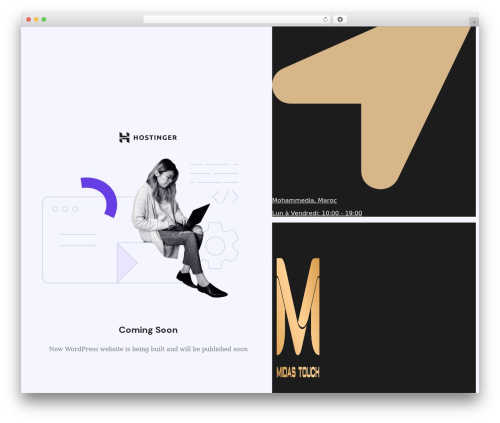 Hostinger WordPress plugin - midastouch.ma