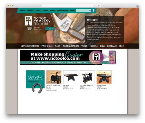Acgshop WordPress plugin - nctoolco.com