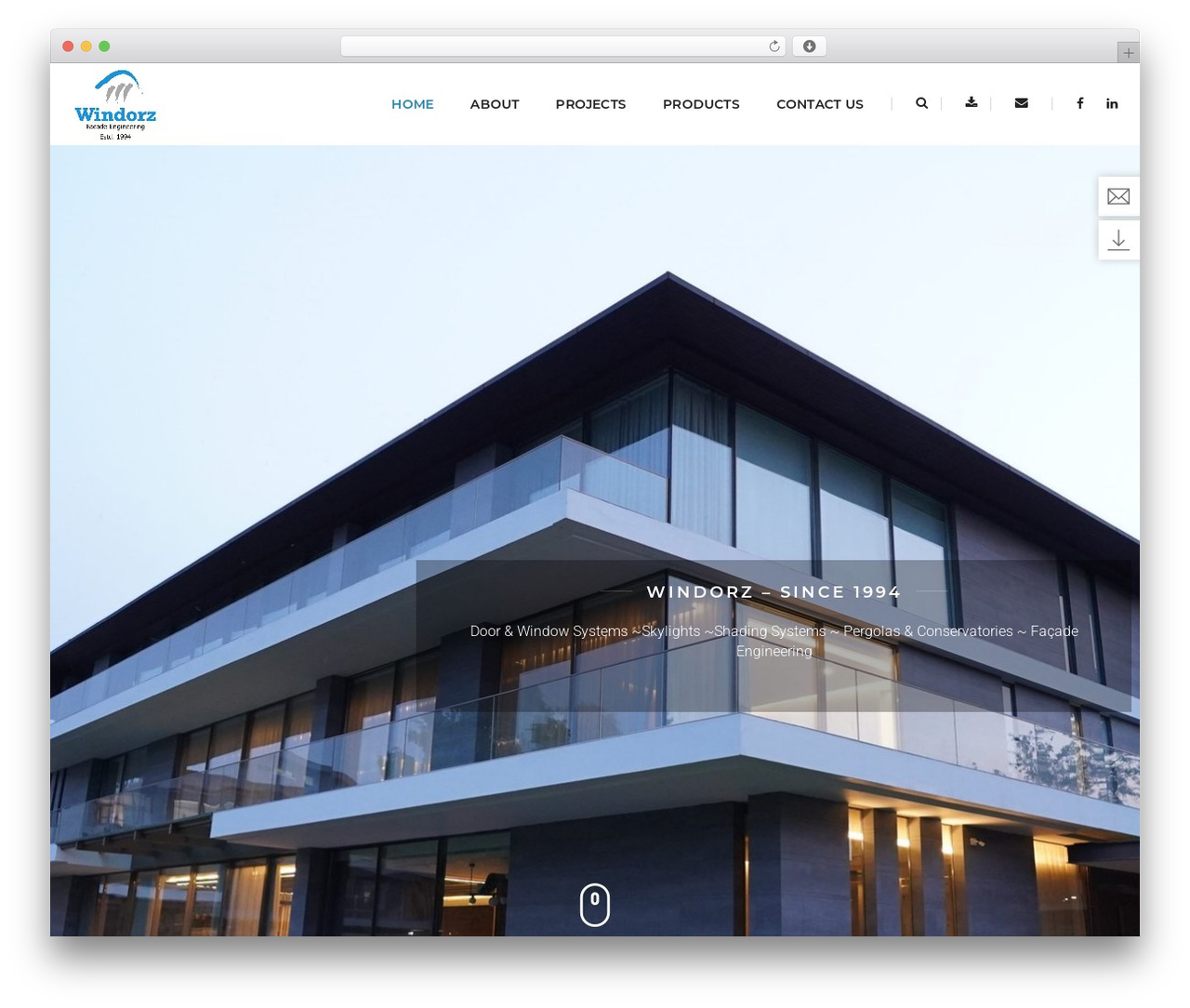 Oddity WordPress theme - windorz.com