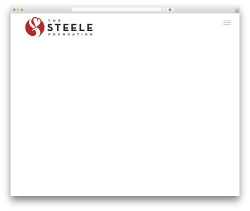 Steele Foundation WordPress theme - steeleaz.org