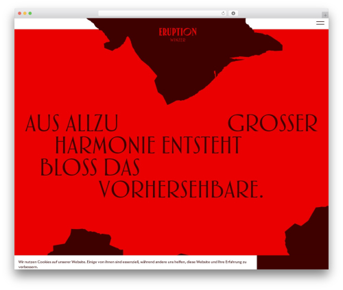 Theme WordPress Eruption - eruption.at