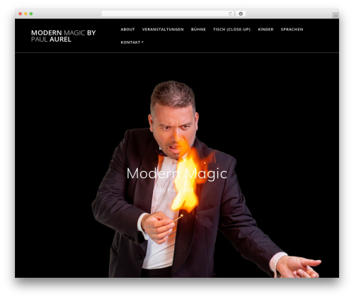 Theme WordPress Mesmerize - paulaurel.at