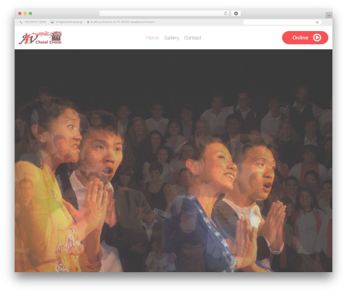 Cherry simple slider WordPress plugin - choirfestival.gr