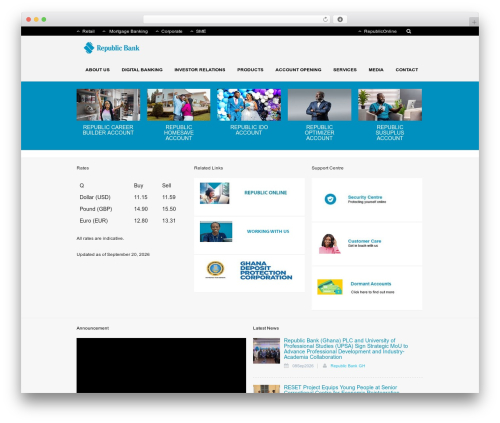 Buddhathemes core features WordPress plugin - www.republicghana.com