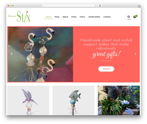 Theme WordPress Time - botanistix.com