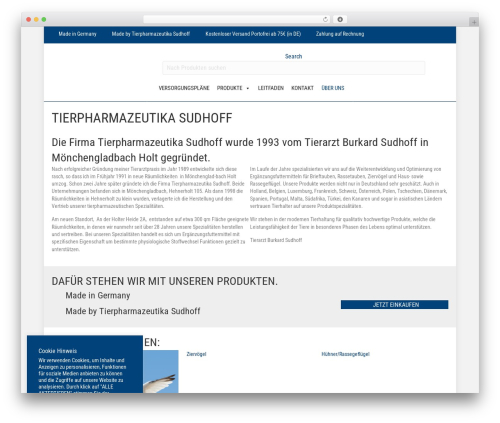 Woopack WordPress plugin - sudhoff-tierpharmazeutika.de