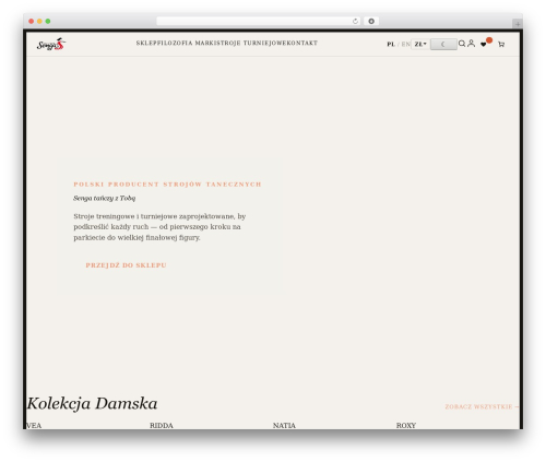 WordPress theme Etch Theme - senga-dance.pl