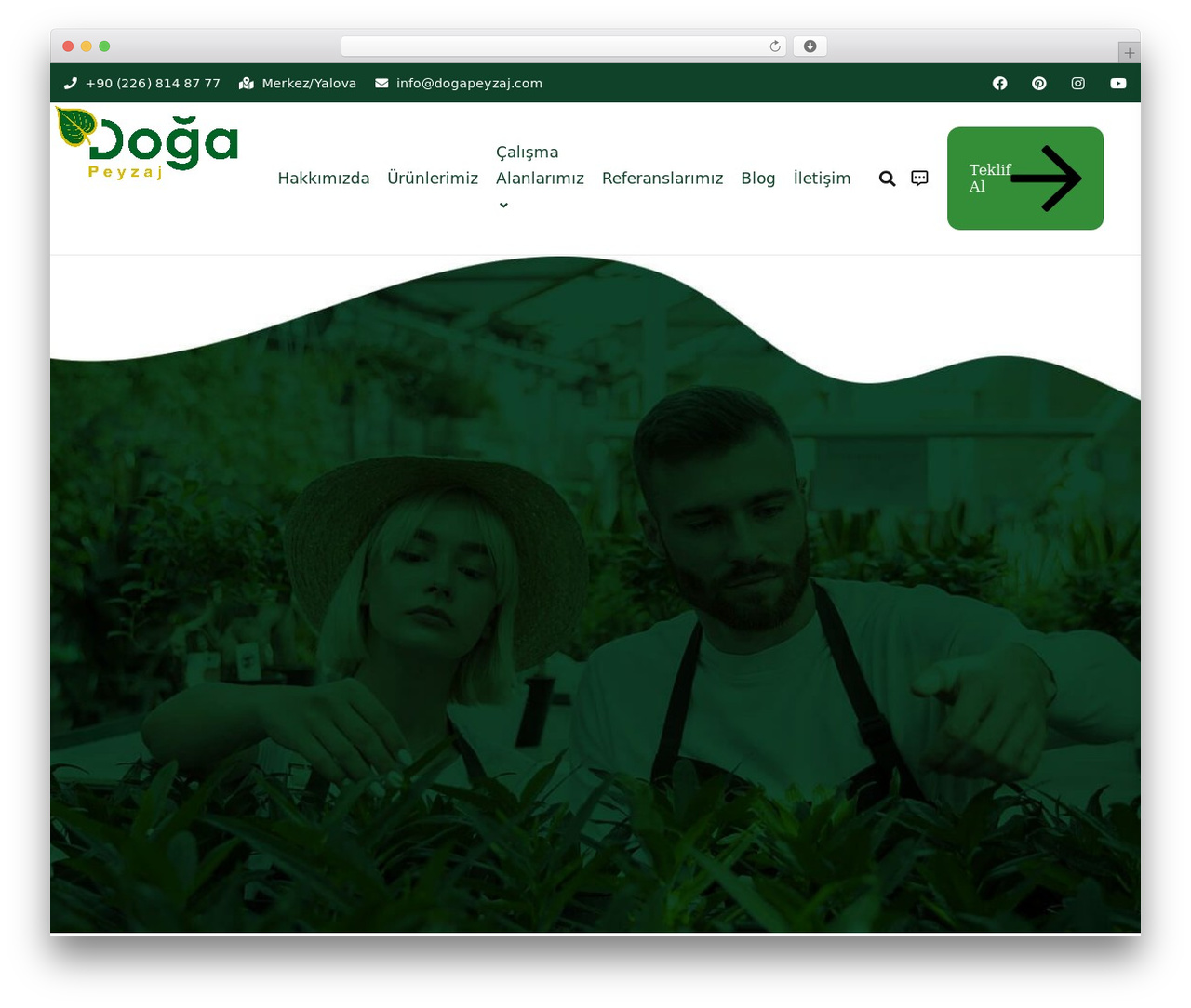WordPress theme Gettree - dogapeyzaj.com