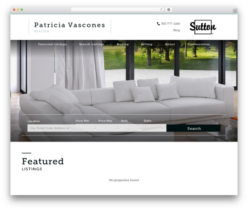 WordPress theme IXACT Framework - patriciavascones.com