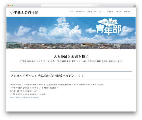 WordPress theme Lightning - kodaira-seinen.jp