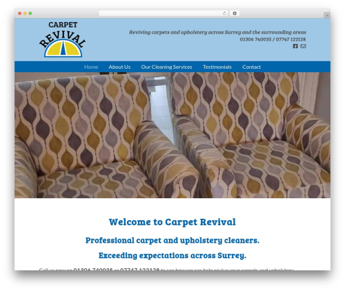 WordPress theme Website Framework - www.carpetrevival.co.uk