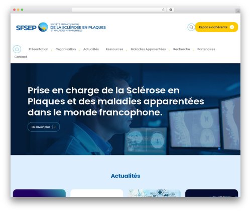 WP theme Answeb - sfsep.org